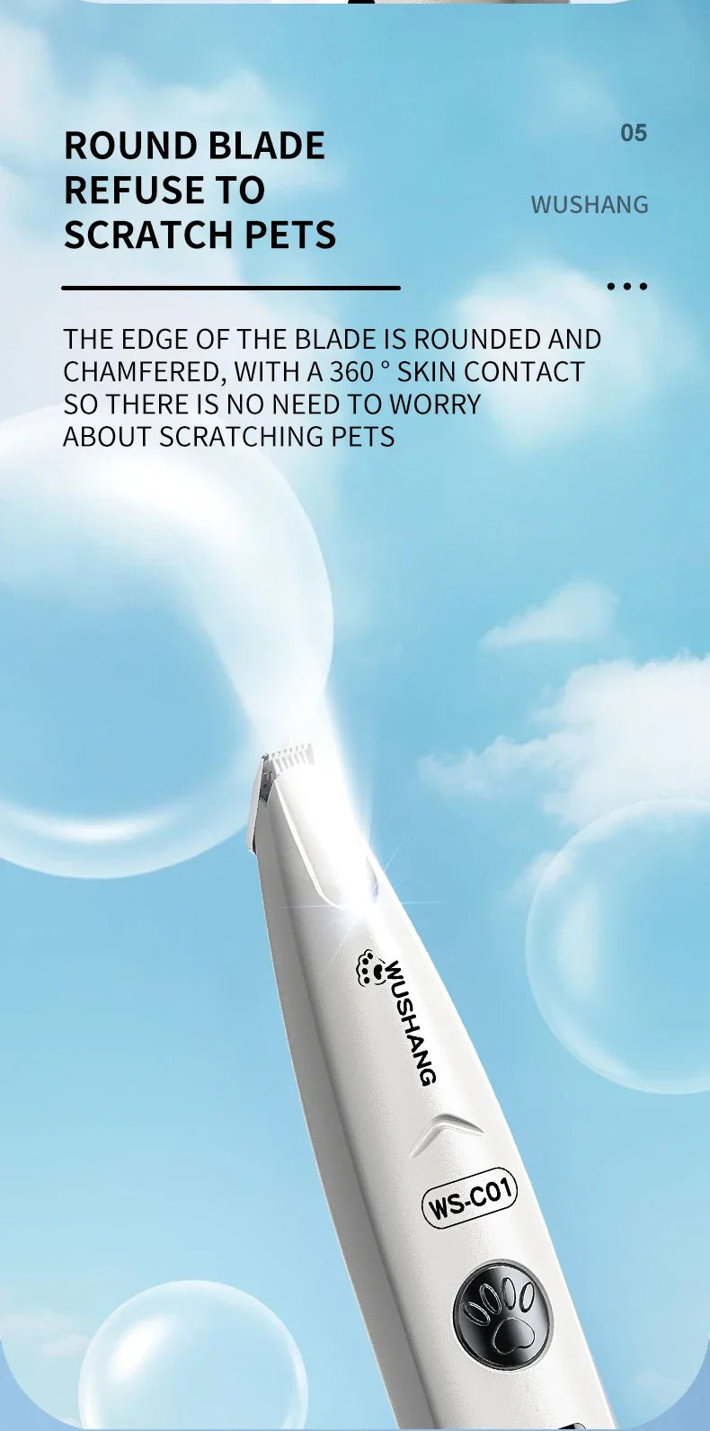 Pet Paw Trimmer